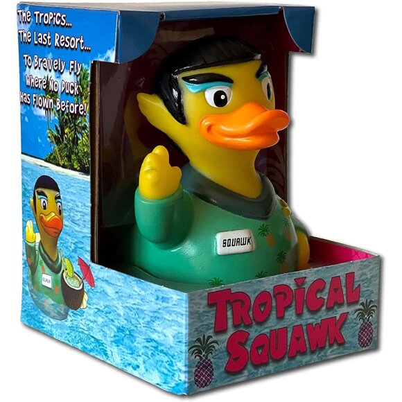 Tropical Squawk Limited Edition - Duck Collectible Toy - Floating Unique Gift Fo - Picture 3 of 7